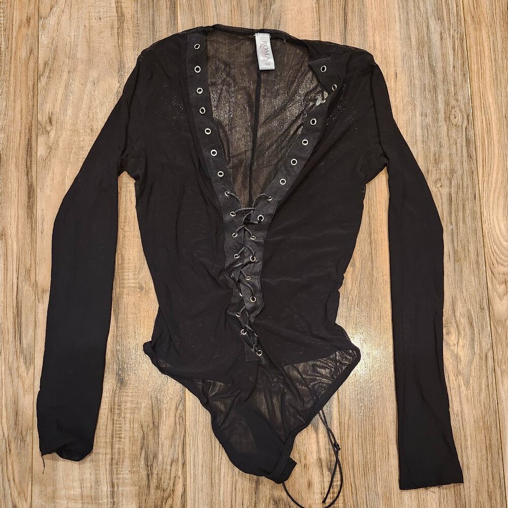 mesh body suit